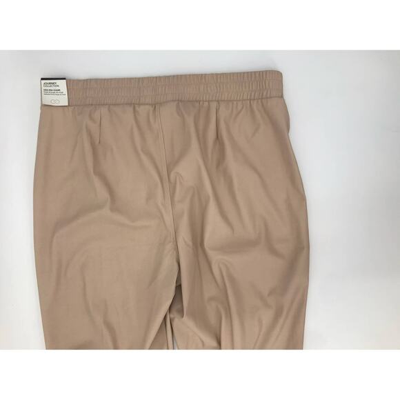 CALIA Women's Barely Khaki Ath-Leather High Rise Jogger Pants Plus Size XXL - Picture 8 of 10